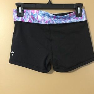 Ivivva spandex reversible shorts